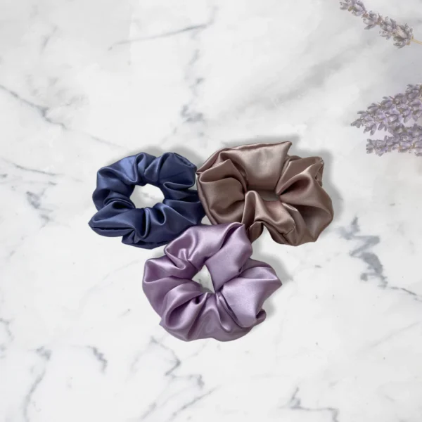 Ferrli Italian Armani Silk Hair Scrunchies
